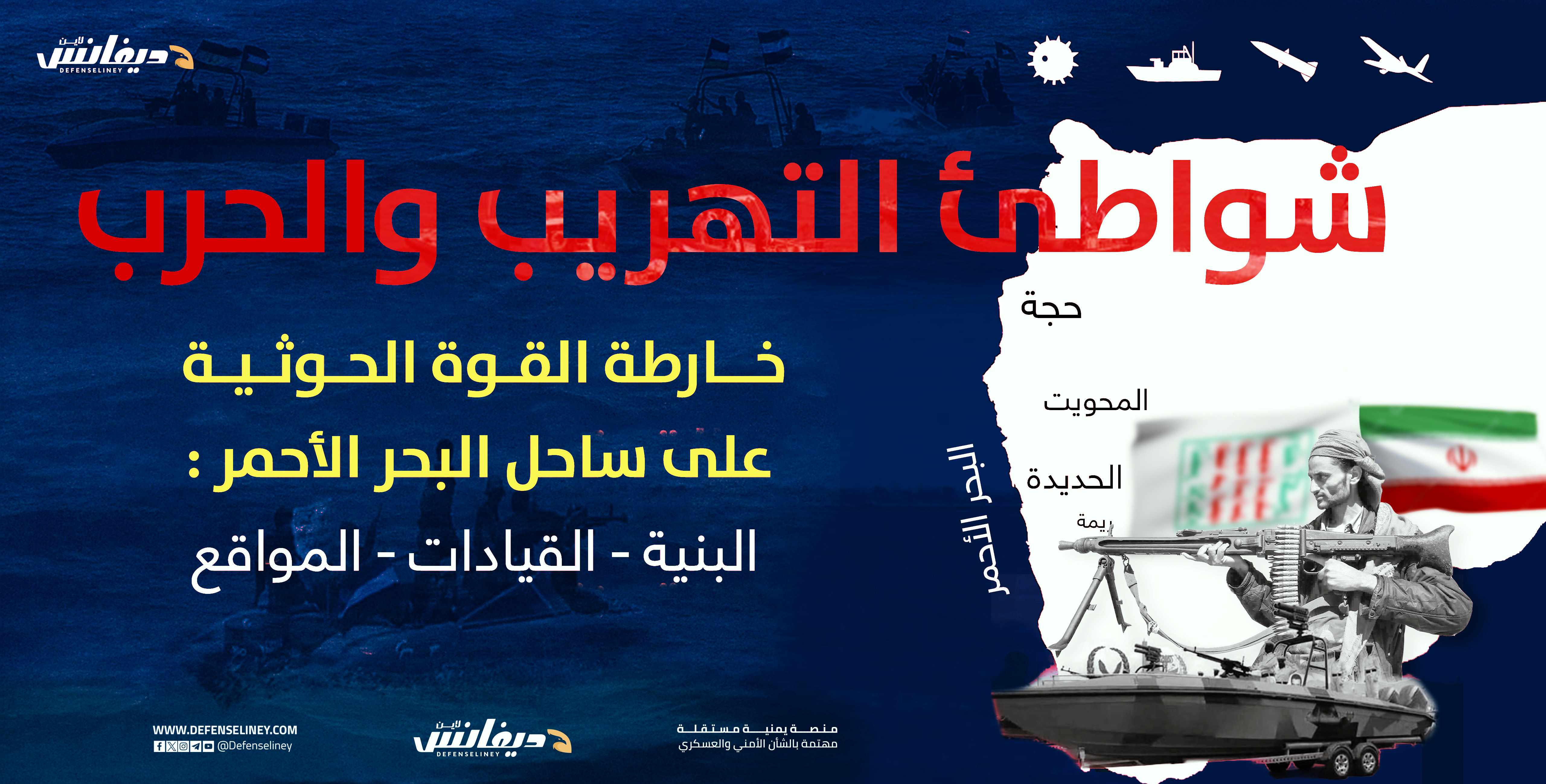 خارطة القوة الحوثية على ساحل البحر الأحمر: البنية، القيادات، والمواقع
